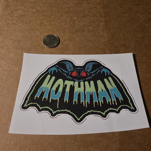 Mothman sticker vinyl decal