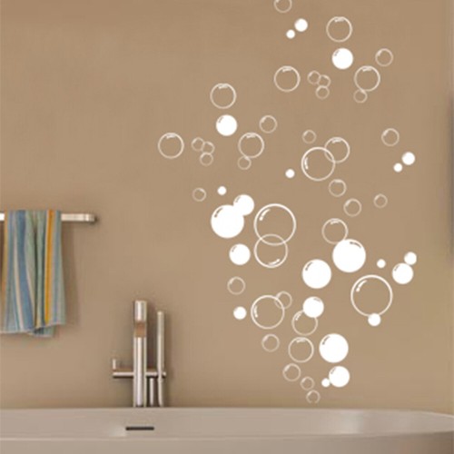 90x bolle adesivo bagno - adesivo, parete