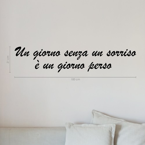 Wall stickers frase giorno - wall,
