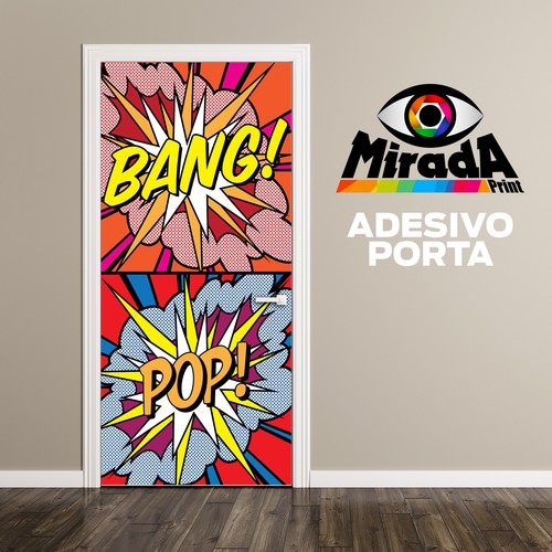Porta adesiva wall - adesiva,