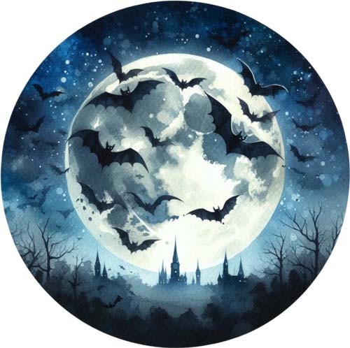 Adesivo colorato halloween - adesivo,