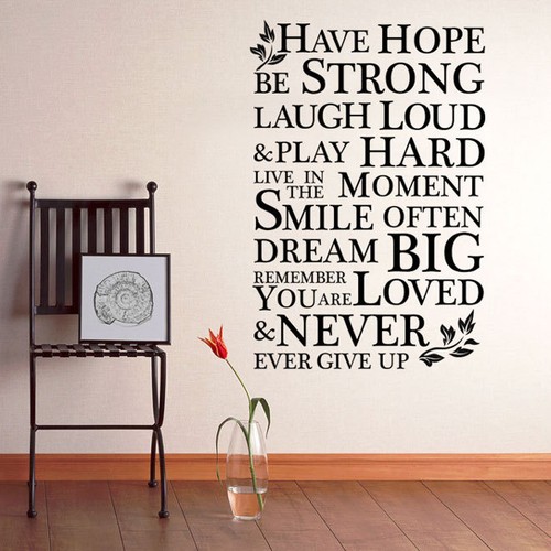 Have hope ispirazione adesivi - have,