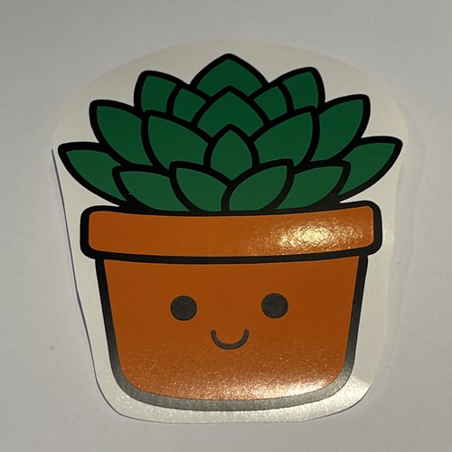 Adesivo vinile succulento