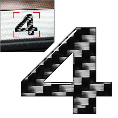 Distintivo auto parete porta