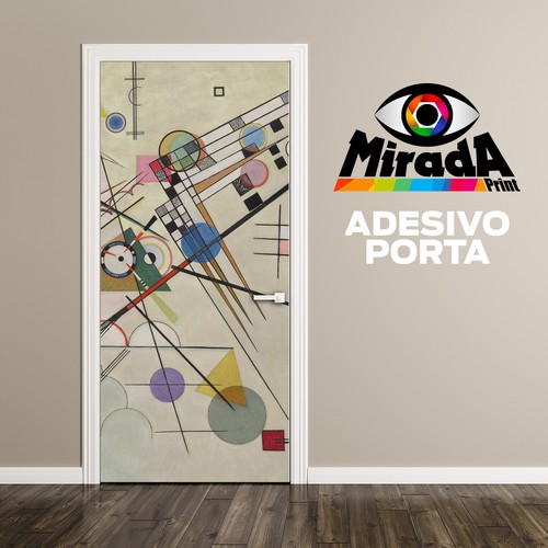 Adesivo per porta wall sticker - adesivo,
