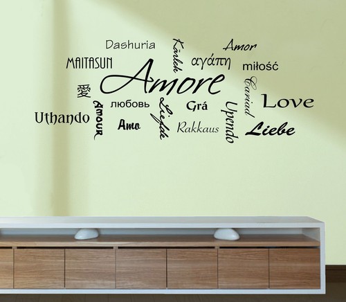 Wall stickers murali amore - wall,